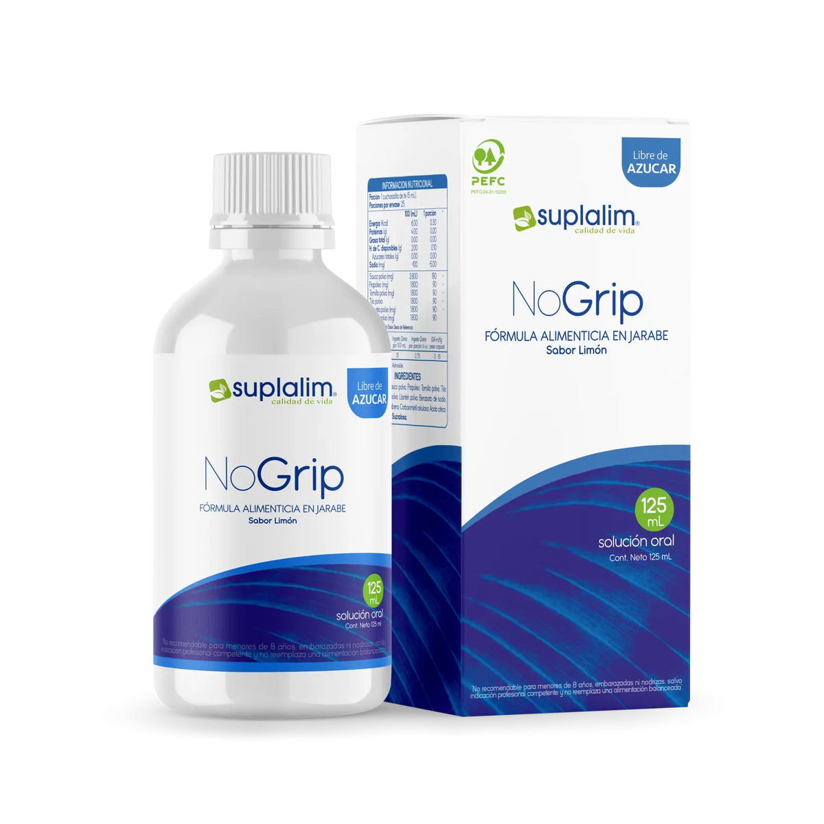 Jarabe NoGrip x125