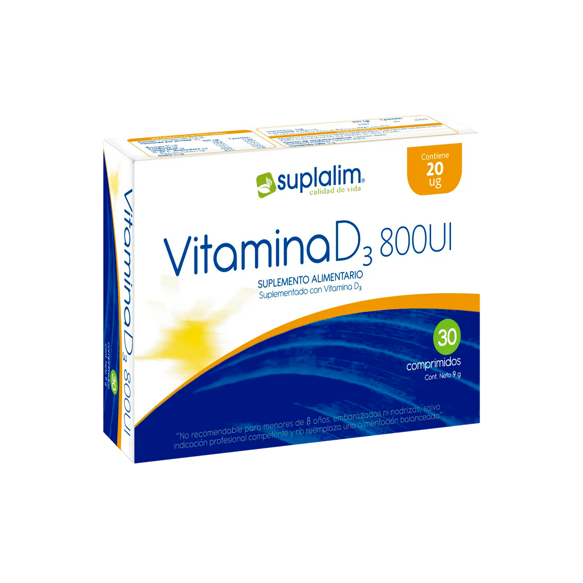 Suplemento para salud ósea y sistema inmune