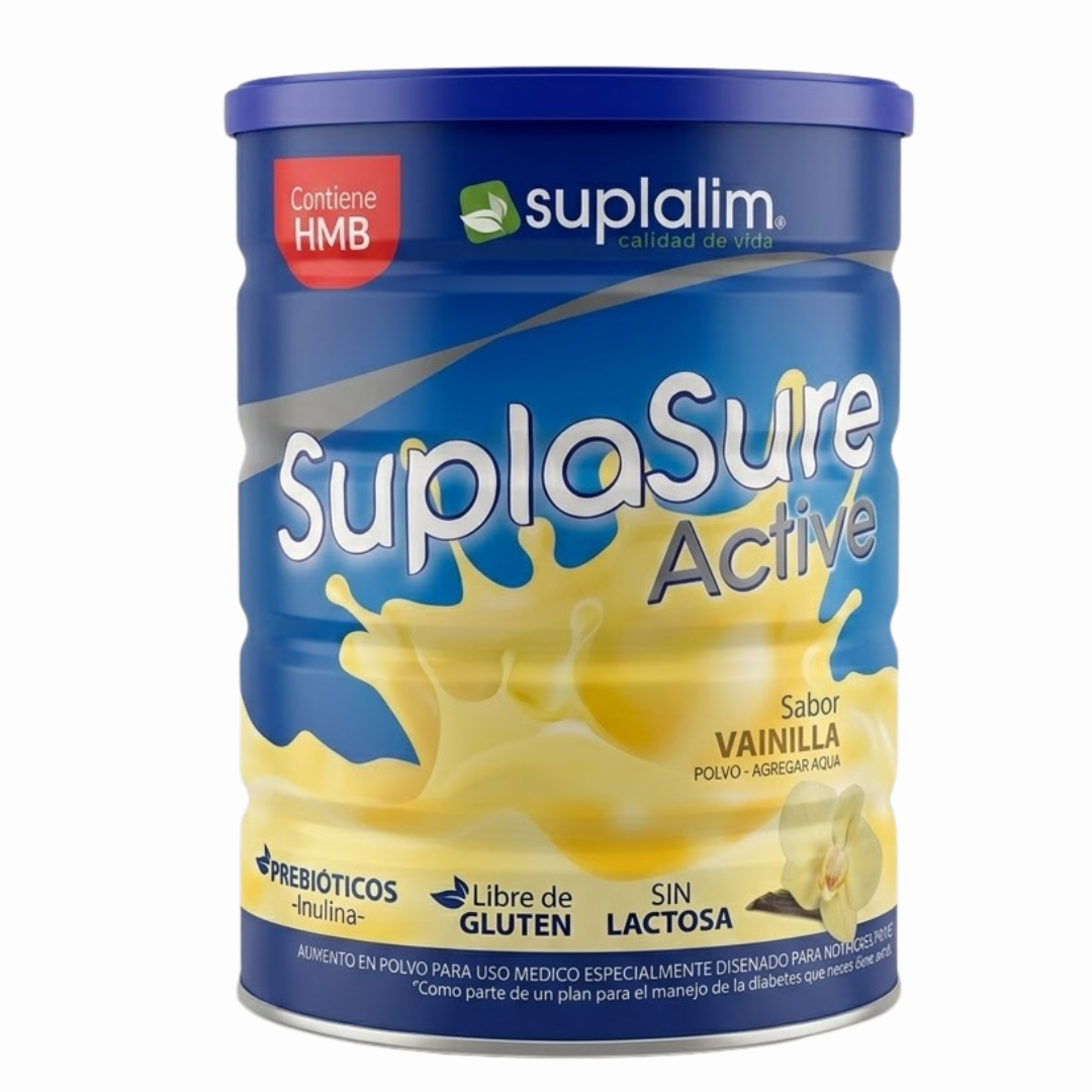 🥇 SuplaSure® Active – Nutrición Inteligente para una Vida Activa | Sabor Vainilla